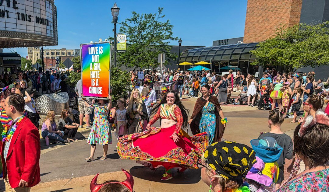 seniors at community festival